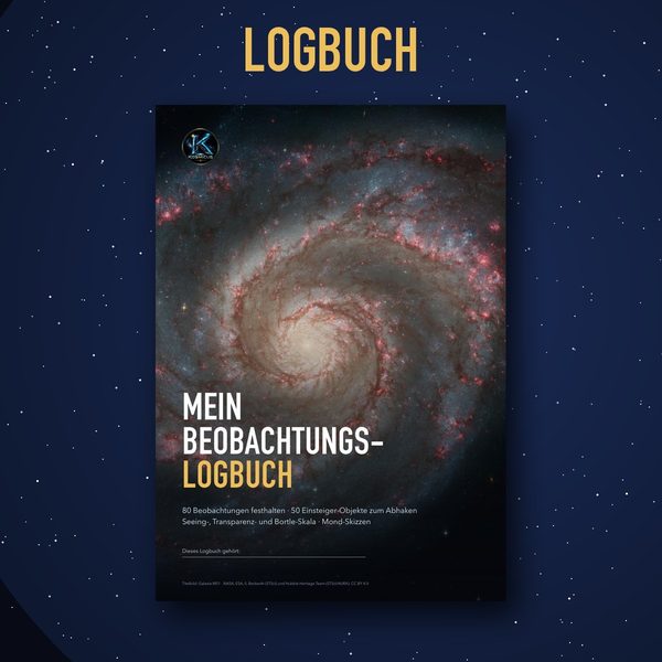 Beobachtungs-Logbuch Astronomie – Vorschau der Vorlage